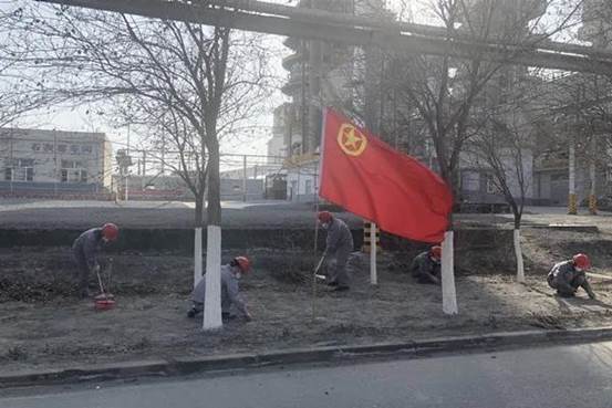 托克逊能化电石厂质检中心活动现。ɡ钊笄 摄）